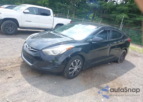 2012 Hyundai Elantra Gls из США, поврежденный, VIN 5NPDH4AE2CH070733
